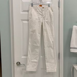 Tory Burch straight white pants